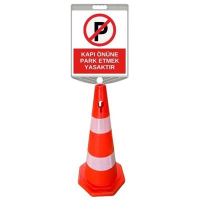 Kapı Önüne Park Etmek Yasaktır Levhalı Duba702808R2ECO - LEZT945 TY 10Kapı Önüne Park Etmek Yasaktır Levhalı Duba