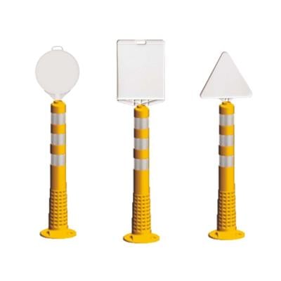 75 cm Sarı Ekonomik Delinatör, Plastik Duba