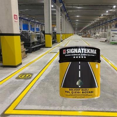 Sarı Bordür Kolon Boyası 25 Kg