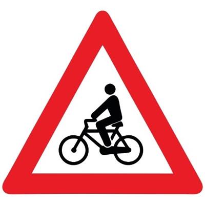 Bisiklet Geçebilir Levhası T-13