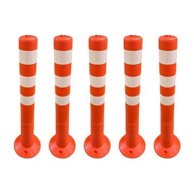 Ekonomik Turuncu 75 cm Esnek Delinatör 5li Set