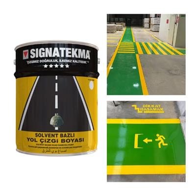 Sarı Akrilik Yol Çizgi Boyası 25 kg – RAL 1023