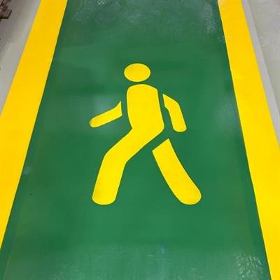 Yaya Yolu Boyama Şablonu