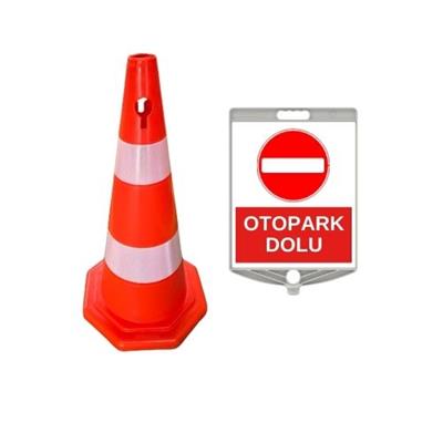 Otopark Dolu Levhalı Duba