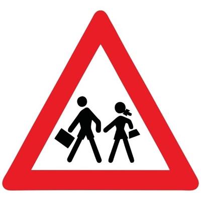 Okul Geçidi Uyarı Levhası T-12