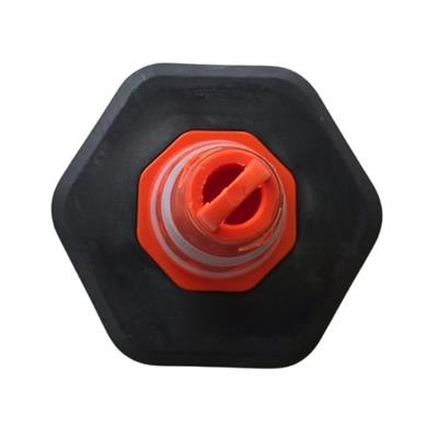 50 cm Ekonomik Trafik Konisi – Reflektifli, Ağırlıklı Plastik Duba