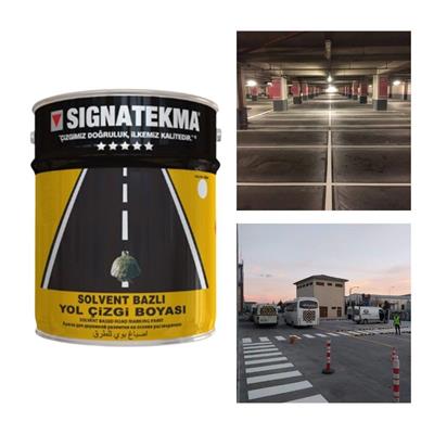 Beyaz Yol Çizgi Boyası 25 Kg x 5li Set – Alkid Esaslı