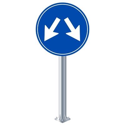 Her İki Yandan Gidiniz Levhası TT-36c