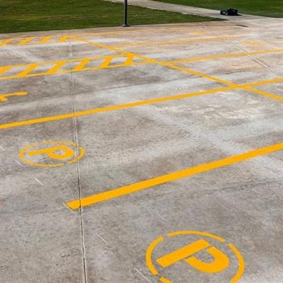 Park Yeri Boyama Şablonu