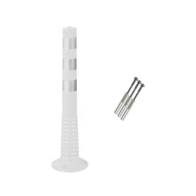 75 cm  Beyaz Ekonomik Delinatör Duba