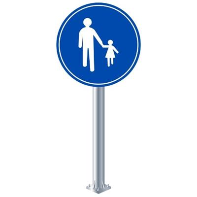 Mecburi Yaya Yolu Levhası TT-39a