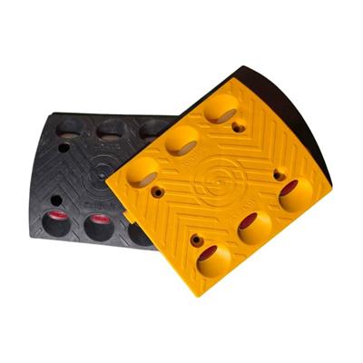 Kedi Gözlü Plastik Hız Kesici Kasis Gövdesi – Siyah