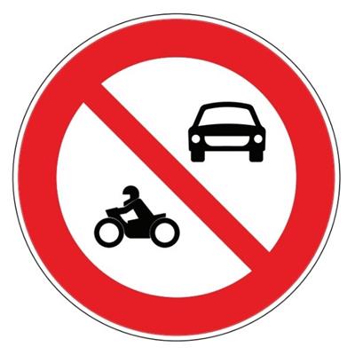 Motorlu Taşıt Giremez Levhası TT-18