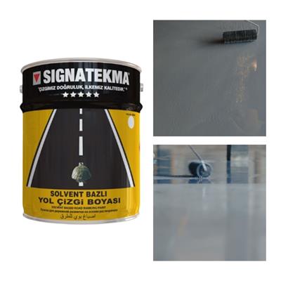 Gri Akrilik Yol Çizgi Boyası 25 kg – RAL 7040