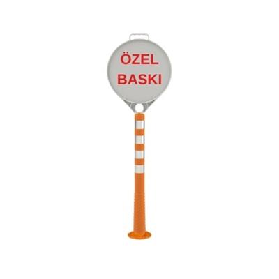 Özel Baskı Plastik Levhalı 100 cm Delinatör Seti