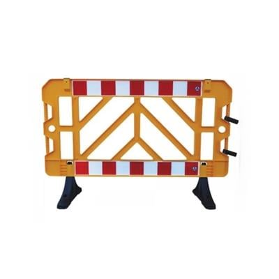 Sarı Plastik Güvenlik Barikatı Panel Bariyer