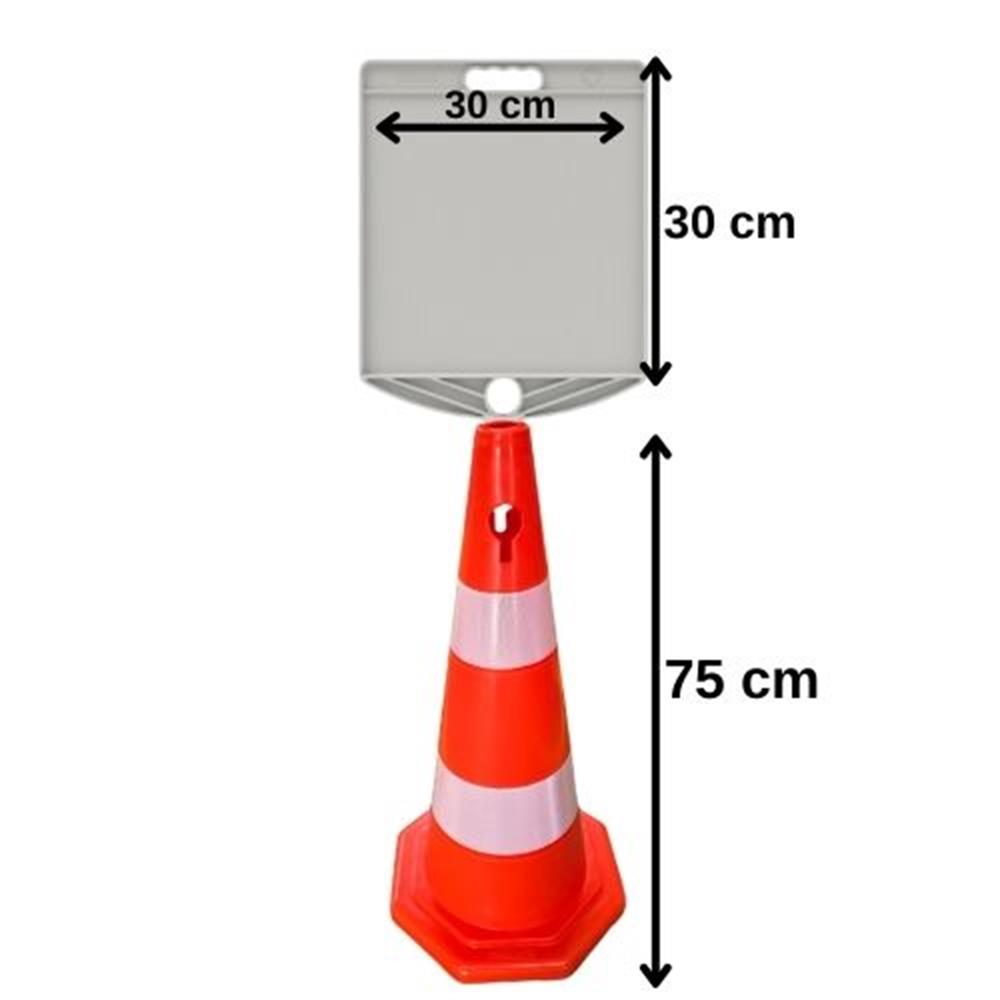 Yabancı Araç Park Edemez Levhalı Duba702808R2ECO - LEZT945 TY 13Yabancı Araç Park Edemez Levhalı Duba
