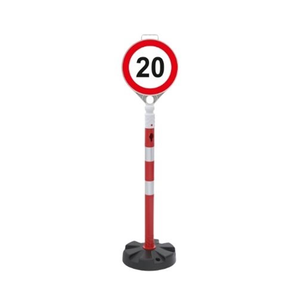 20 Azami Hız Sınırı Levhalı 100 cm Duba