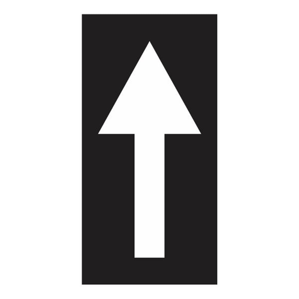 Ok Boyama ŞablonuSBL-07-001585Ok İşareti Boyama Şablonu