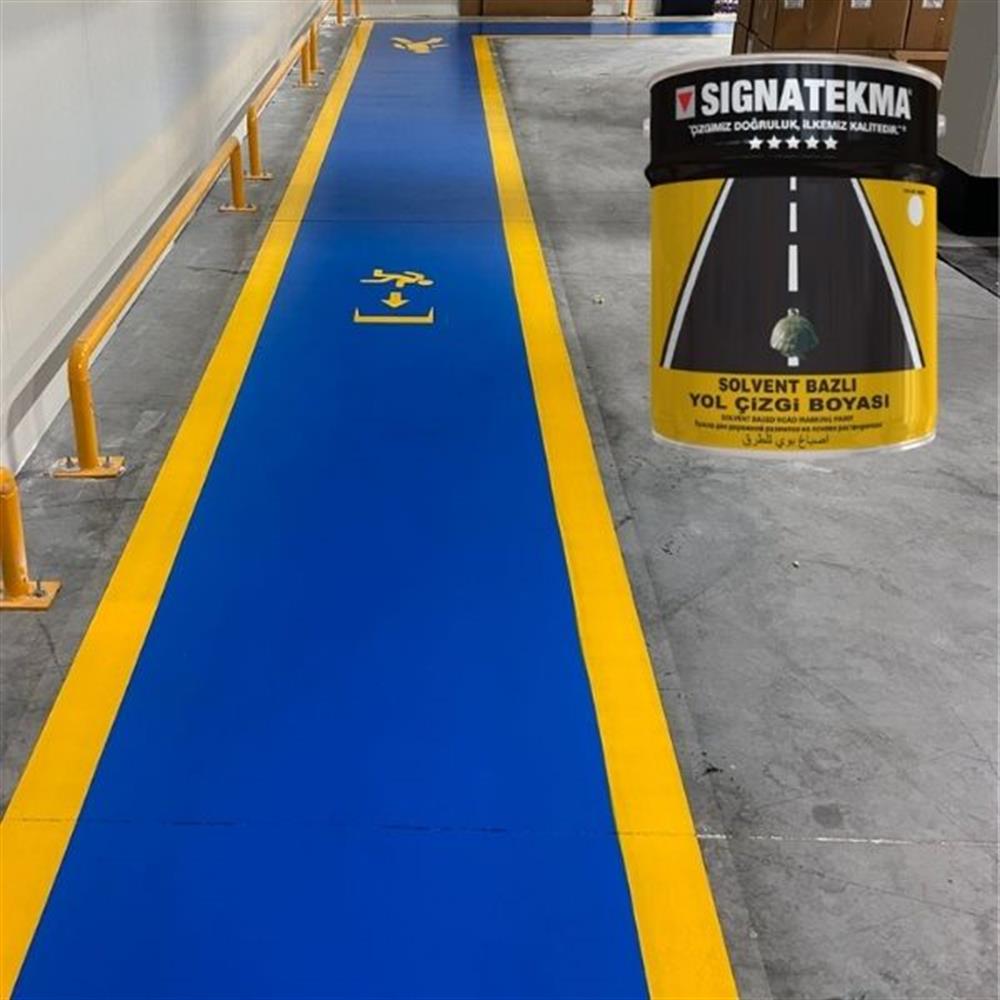 Akrilik Mavi Yol Çizgi BoyasıSBO 2515 10Constance Mavi Akrilik Yol Çizgi Boyası 25 kg