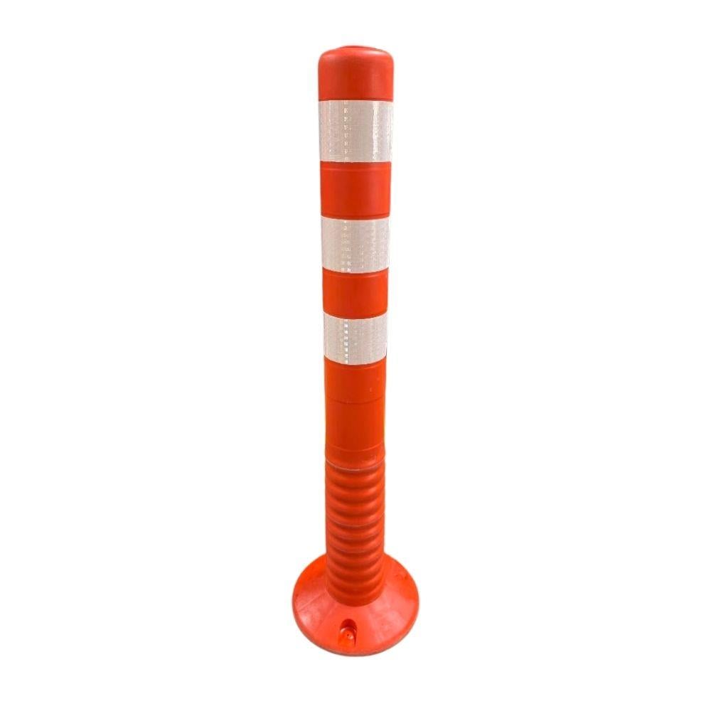 Ekonomik Turuncu 75 cm Esnek Delinatör – Reflektif Bantlı Trafik DubasıMŞB.0100Ekonomik Turuncu 75 cm Esnek Delinatör