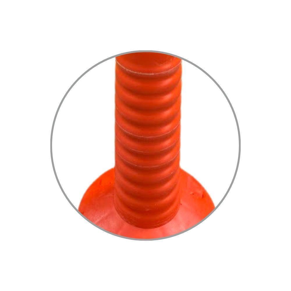 Ekonomik Turuncu 75 cm Esnek Delinatör – Reflektif Bantlı Trafik DubasıMŞB.0100Ekonomik Turuncu 75 cm Esnek Delinatör