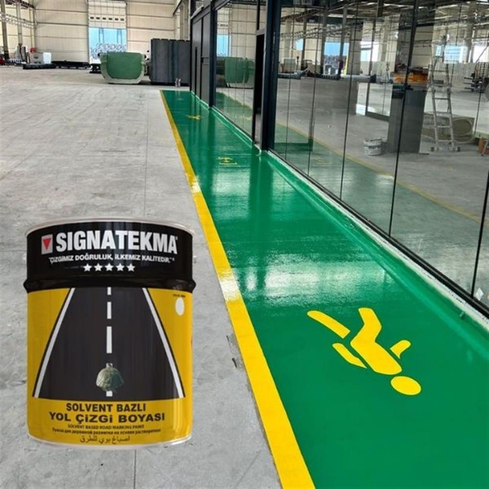 Signatekma Sarı Yol Çizgi Boyası 25 kgSBO 2220 10Constance Mma Esaslı Akrilik Yol Çizgi Boyası Sarı 25 kg