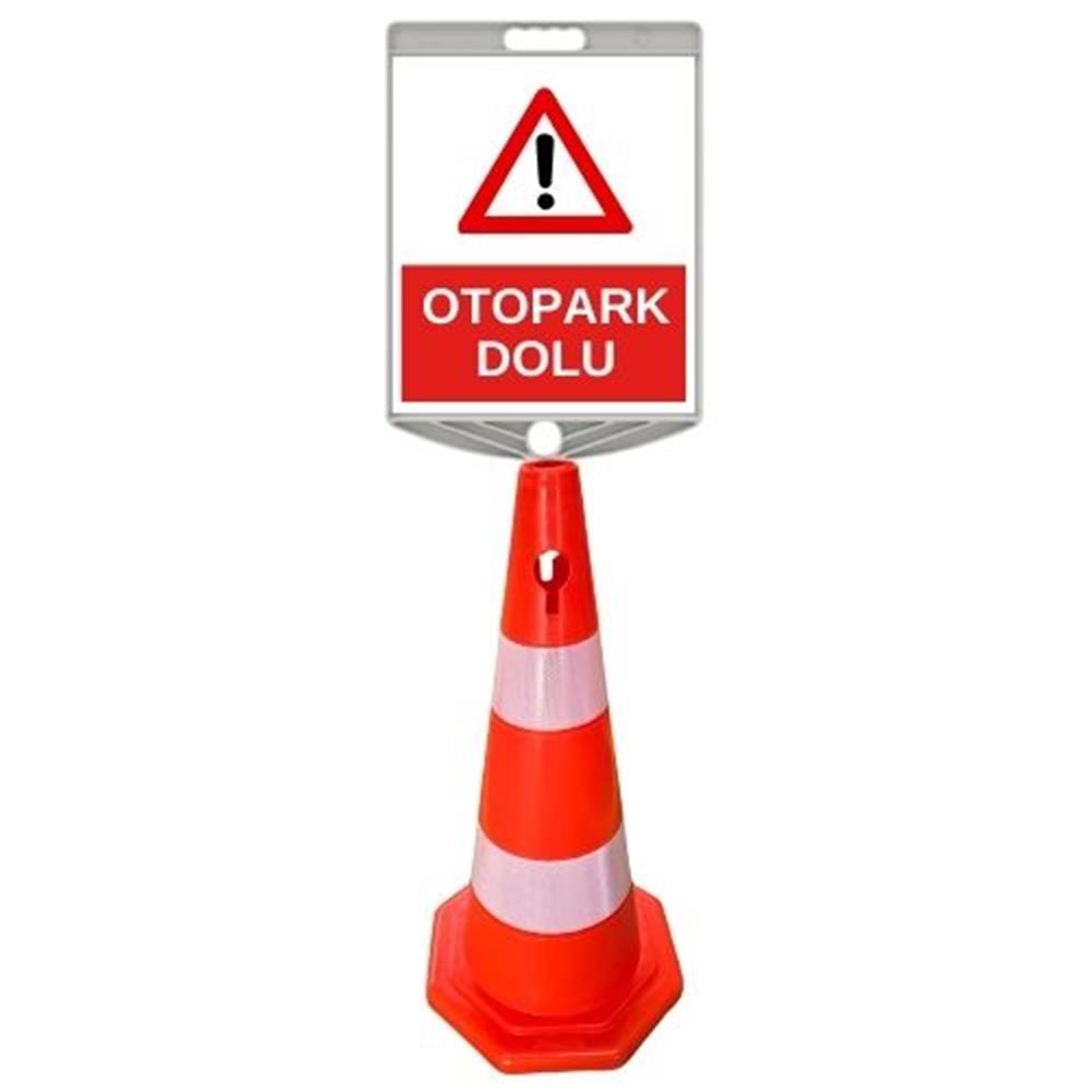 Otopark Dolu Uyarı Levhalı Duba702808R2ECO - LEZT945 TY 19Otopark Dolu Uyarı Levhalı Duba
