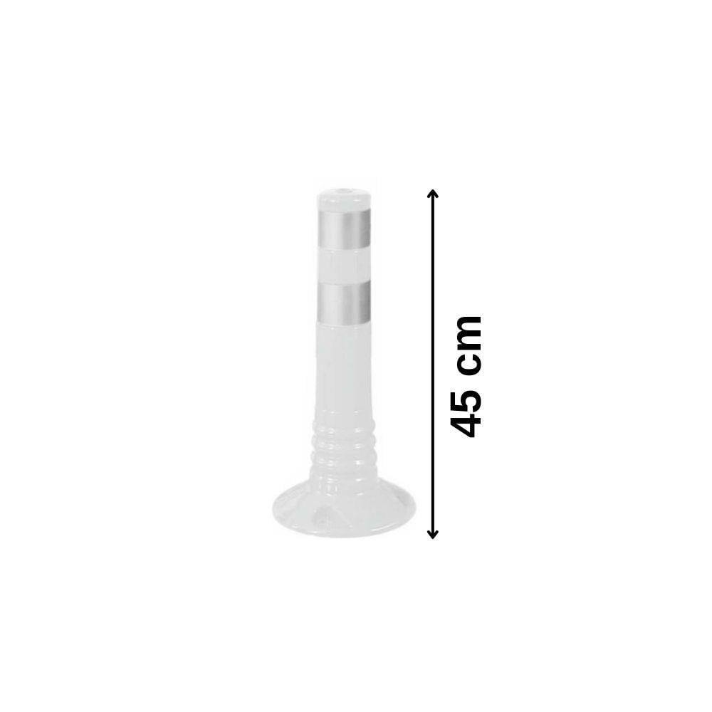 45 cm Beyaz Ekonomik Delinatör Duba22023 UB R45 cm  Beyaz Ekonomik Delinatör Duba