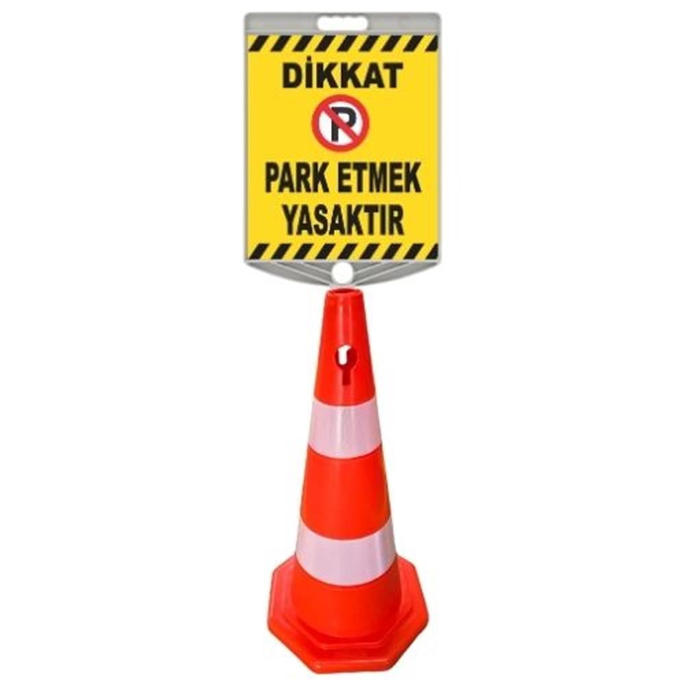 Dikkat Park Etmek Yasaktır Levhalı Duba702808R2ECO - LEZT945 01Dikkat Park Etmek Yasaktır Levhalı Duba