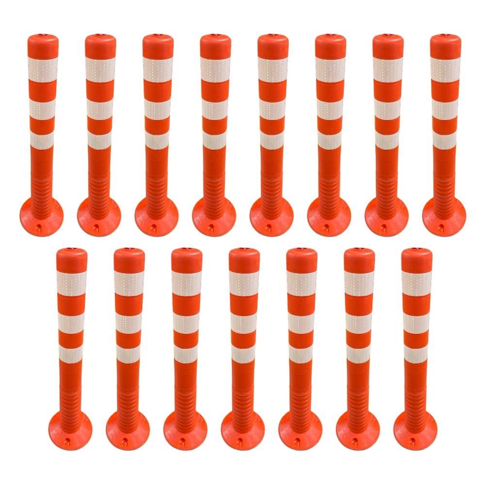 Ekonomik Turuncu 75 cm Esnek Delinatör 10’lu SetEKODEL75-SET15Ekonomik Turuncu 75 cm Esnek Delinatör 15'li Set