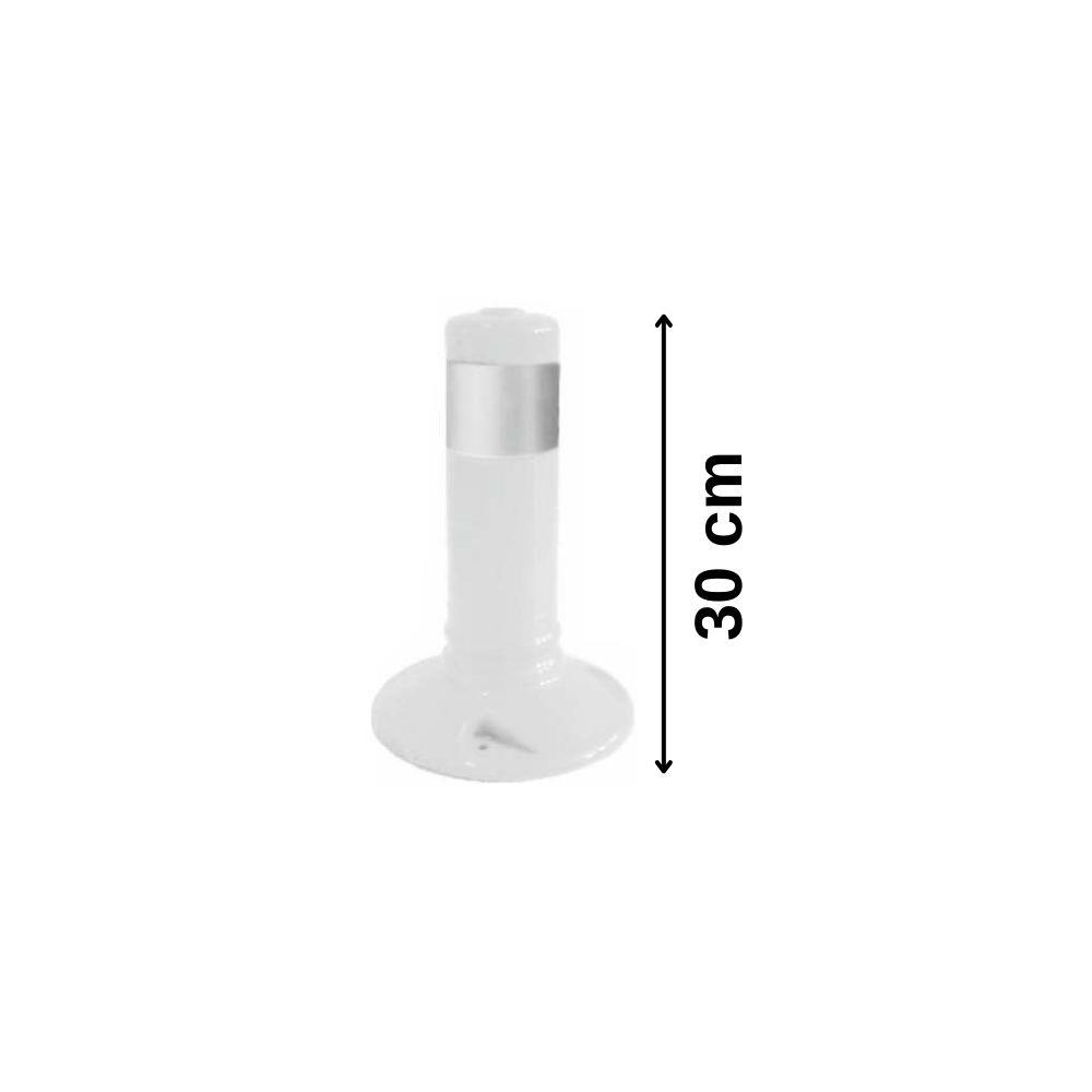 30 cm Beyaz Ekonomik Delinatör Duba22024 UB R30 cm  Beyaz Ekonomik Delinatör Duba