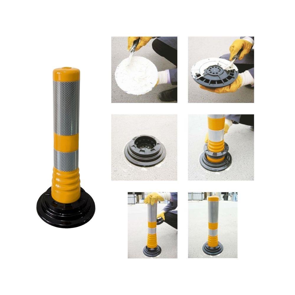 45 cm Esnek Demonte Sarı Delinatör Duba22076 UB R45 cm Sarı Demonte Esnek Delinatör Duba