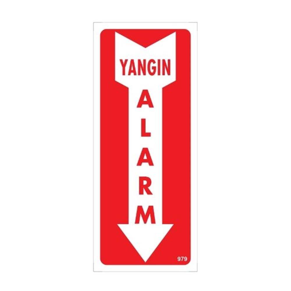 Yangın Alarm Uyarı Levhası İSG-979-2535SYangın Alarm Uyarı Levhası