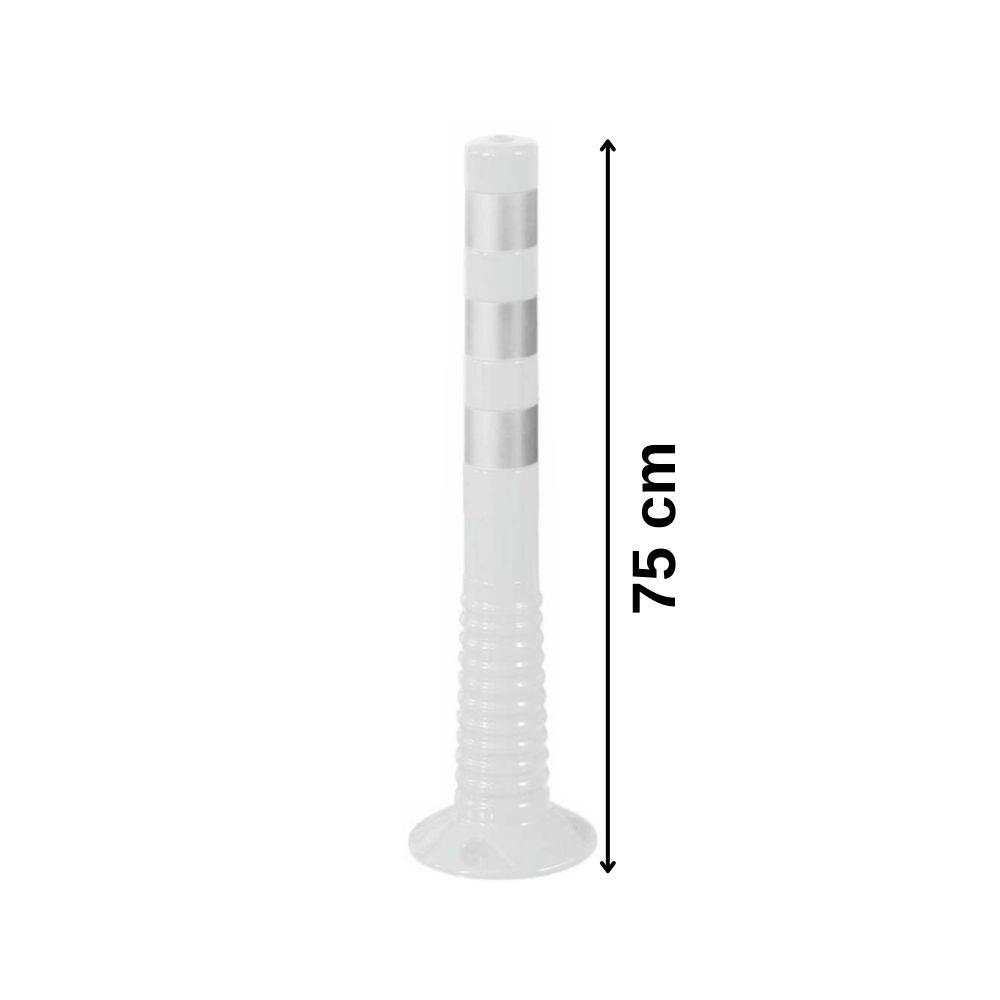 75 cm Beyaz Ekonomik Delinatör Duba22022 UB R75 cm  Beyaz Ekonomik Delinatör Duba