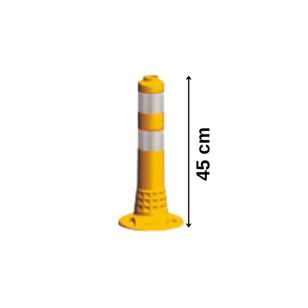 45 cm Sarı Ekonomik Delinatör Soketli22053 UB R45 cm Sarı Ekonomik Delinatör, Plastik Duba