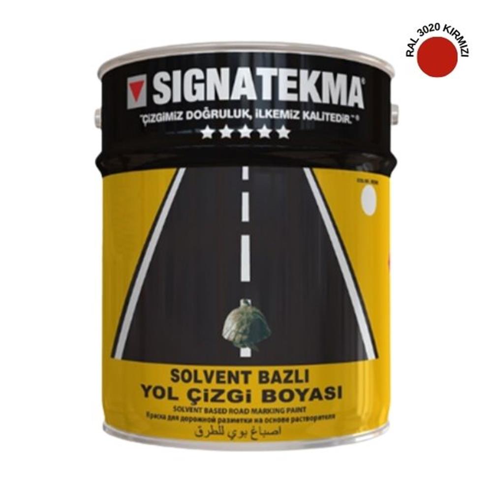 Akrilik Kırmızı Yol Çizgi BoyasıSBO 2320 10Constance Kırmızı Akrilik Yol Çizgi Boyası 25 kg