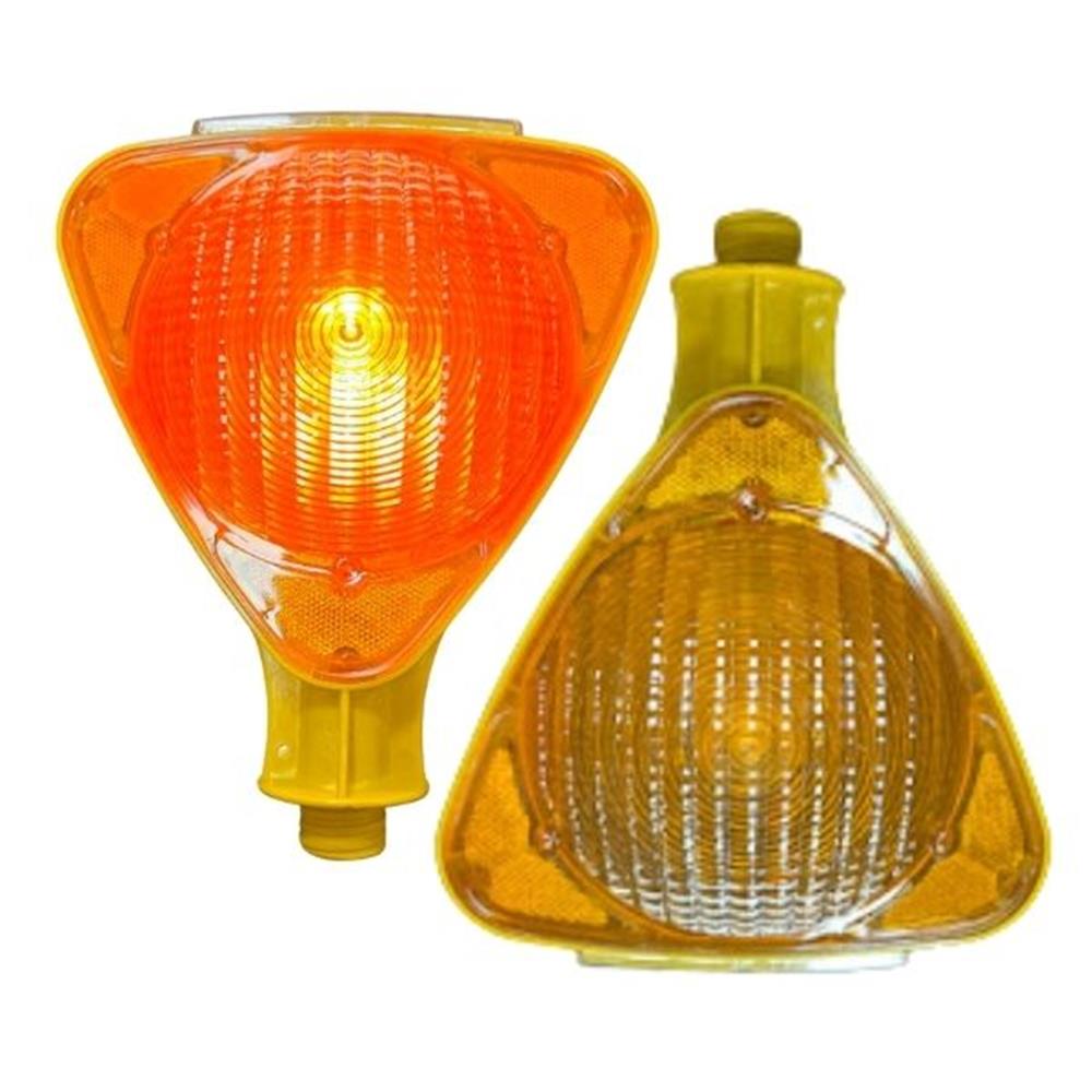 Üçgen Sarı Solar Flaşörlü 75 cm Delinatör Seti2076-9500Üçgen Sarı Solar Flaşörlü 75 cm Delinatör Seti