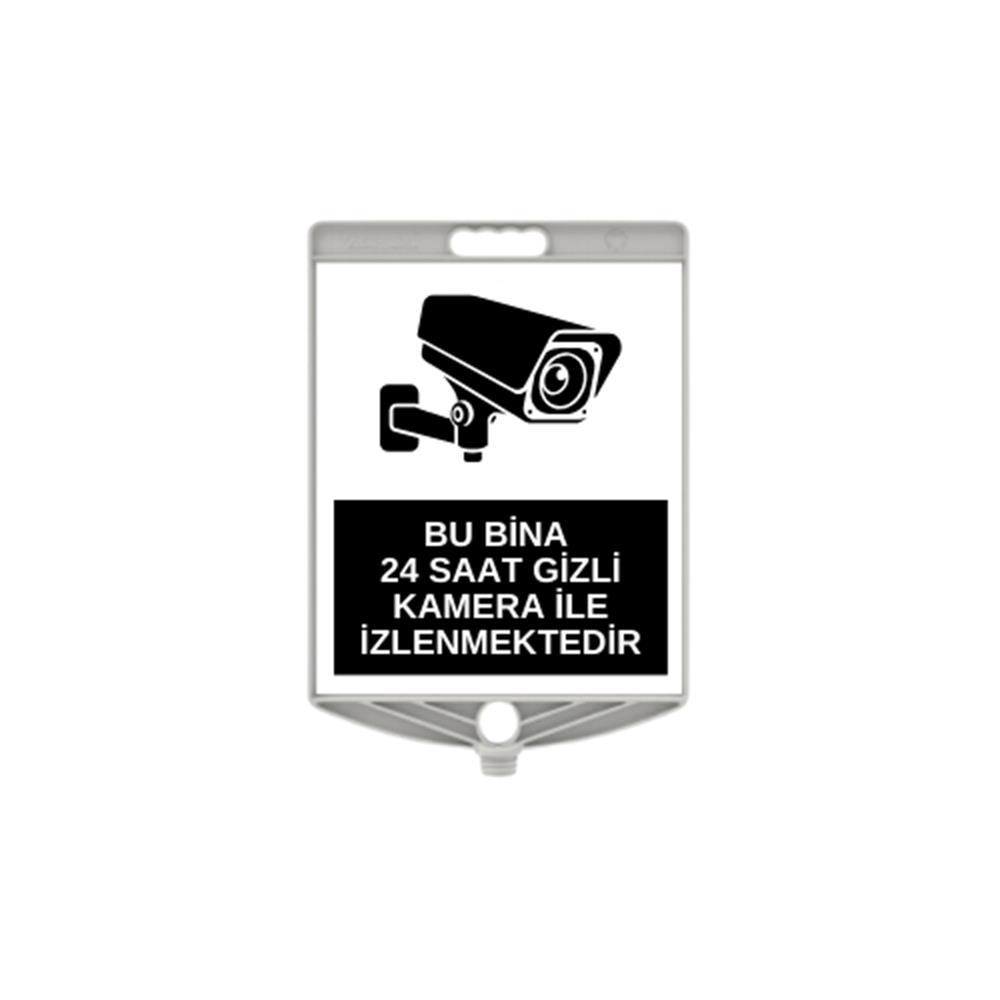 Bu Bina Kamera İle İzlenmektedir Uyarı Levhası