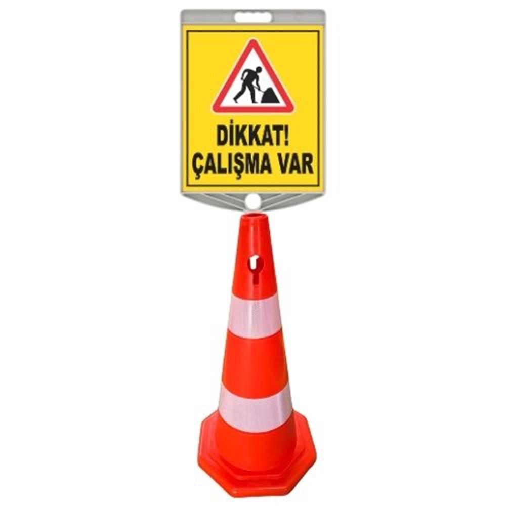 Dikkat Çalışma Var Levhalı Duba702808R2ECO - LEZT945 TY 24Dikkat Çalışma Var Levhalı Duba