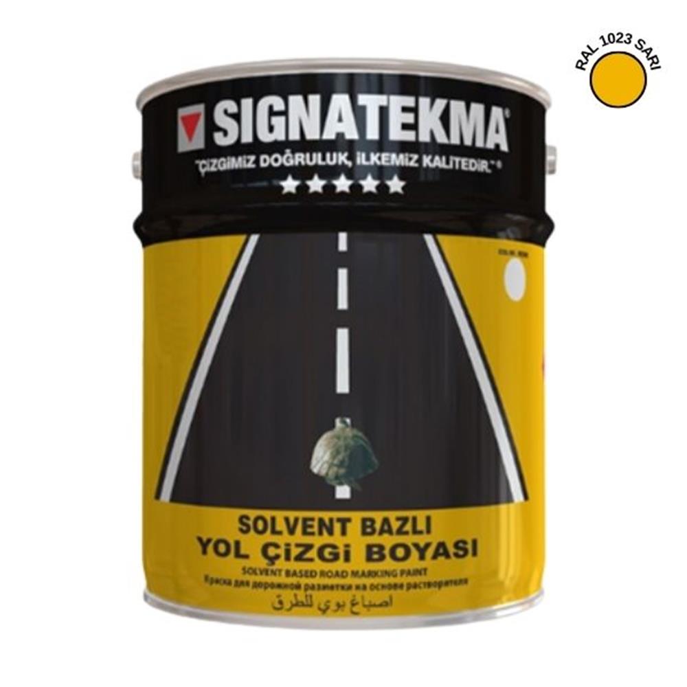 Akrilik Sarı Yol Çizgi BoyasıSBO 2220 10Constance Mma Esaslı Akrilik Yol Çizgi Boyası Sarı 25 kg