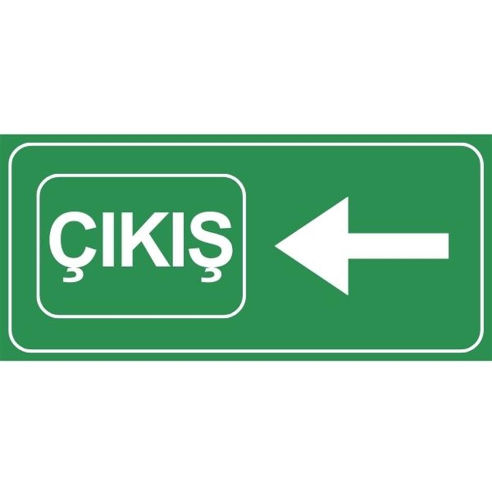 Yeşil Çıkış Yönlendirme LevhasıOTP-00128-2040GYeşil Çıkışı Levhası