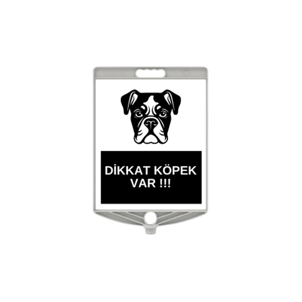 Dikkat Köpek Var Uyarı Levhası