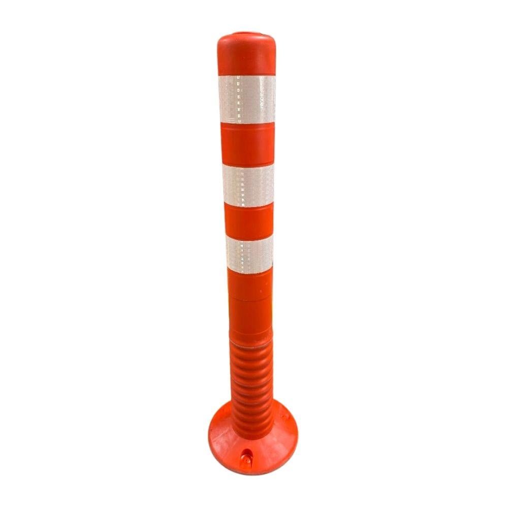 Ekonomik Turuncu 75 cm Esnek Delinatör – Reflektif Bantlı Trafik DubasıMŞB.0100Ekonomik Turuncu 75 cm Esnek Delinatör