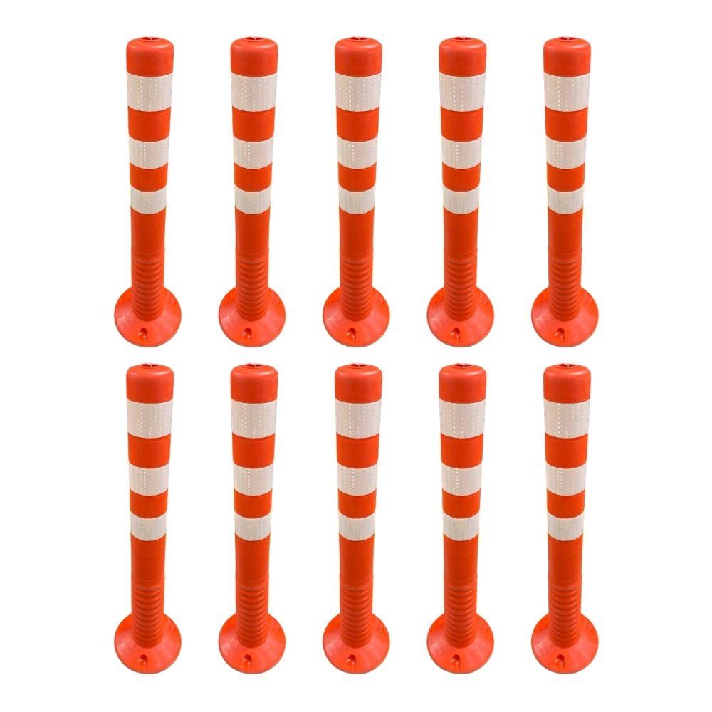 Ekonomik Turuncu 75 cm Esnek Delinatör 10’lu SetEKODEL75-SET10Ekonomik Turuncu 75 cm Esnek Delinatör 10'lu Set