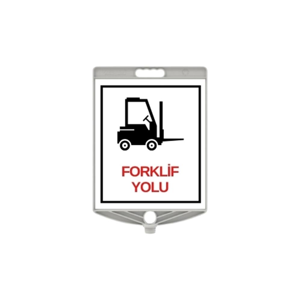 Forklift Yolu Levhası