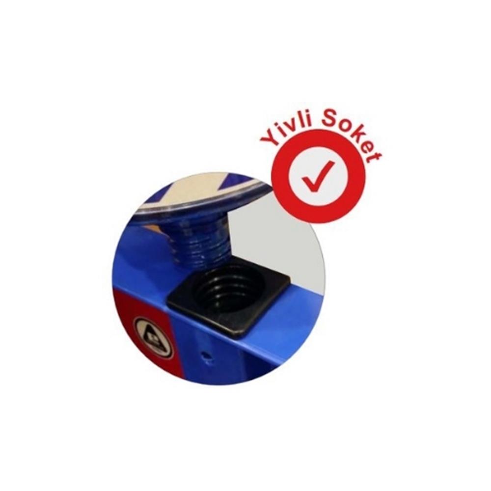 Plastik Bariyer Kırmızı Güvenlik Barikatı