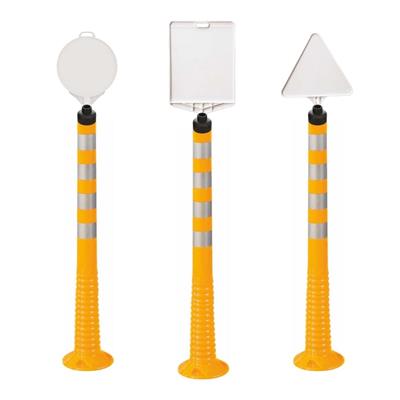 100 cm Esnek Sarı Delinatör, Plastik Duba12241 UB R100 cm TPU Sarı Esnek Delinatör