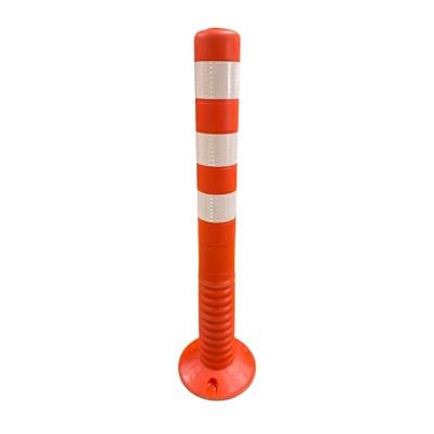 Ekonomik Turuncu 75 cm Esnek Delinatör – Reflektif Bantlı Trafik DubasıMŞB.0100Ekonomik Turuncu 75 cm Esnek Delinatör