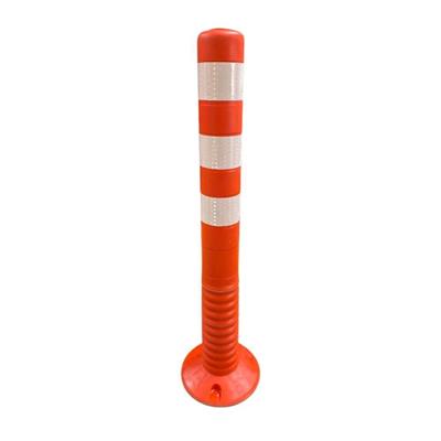 Ekonomik Turuncu 75 cm Esnek Delinatör – Reflektif Bantlı Trafik DubasıMŞB.0100Ekonomik Turuncu 75 cm Esnek Delinatör